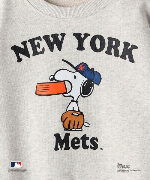 SHIPS / シップス Tシャツ | SHIPS KIDS:85〜95cm / スヌーピー×MLB スウェット | 詳細1