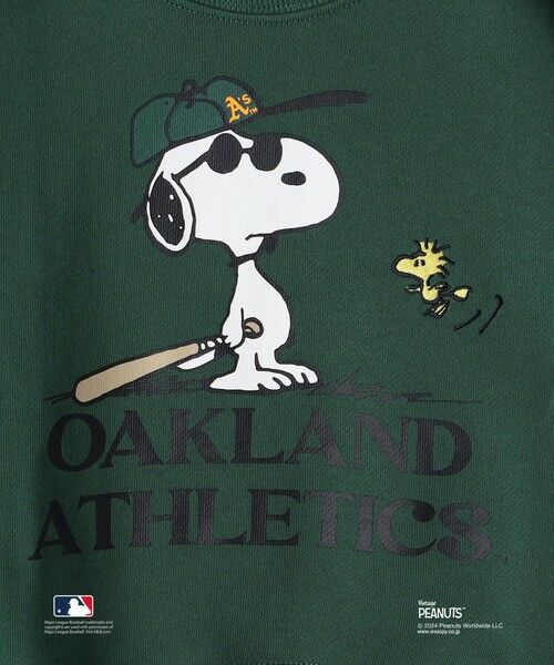 SHIPS / シップス Tシャツ | SHIPS KIDS:85〜95cm / スヌーピー×MLB スウェット | 詳細5