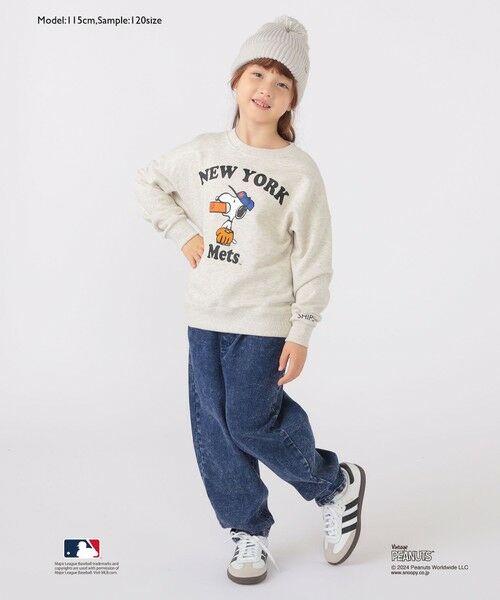 SHIPS / シップス Tシャツ | SHIPS KIDS:100〜125cm / スヌーピー×MLB スウェット | 詳細11