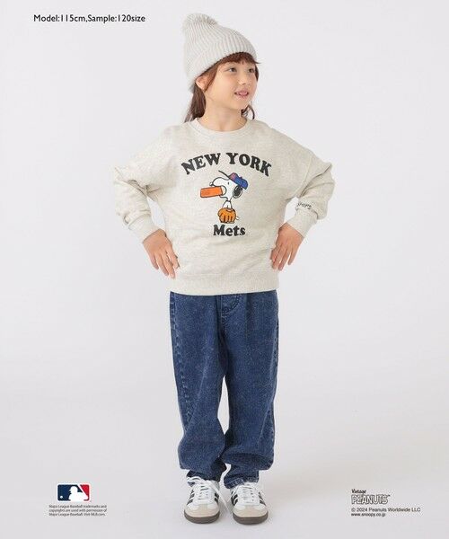 SHIPS / シップス Tシャツ | SHIPS KIDS:100〜125cm / スヌーピー×MLB スウェット | 詳細12