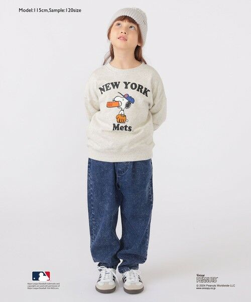 SHIPS / シップス Tシャツ | SHIPS KIDS:100〜125cm / スヌーピー×MLB スウェット | 詳細13