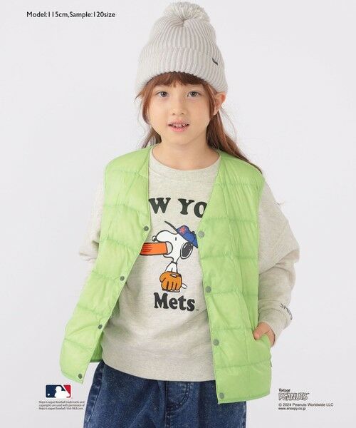 SHIPS / シップス Tシャツ | SHIPS KIDS:100〜125cm / スヌーピー×MLB スウェット | 詳細14