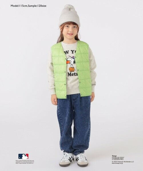 SHIPS / シップス Tシャツ | SHIPS KIDS:100〜125cm / スヌーピー×MLB スウェット | 詳細15