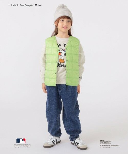 SHIPS / シップス Tシャツ | SHIPS KIDS:100〜125cm / スヌーピー×MLB スウェット | 詳細16