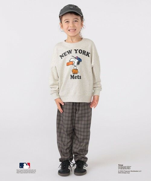 SHIPS / シップス Tシャツ | SHIPS KIDS:100〜125cm / スヌーピー×MLB スウェット | 詳細5