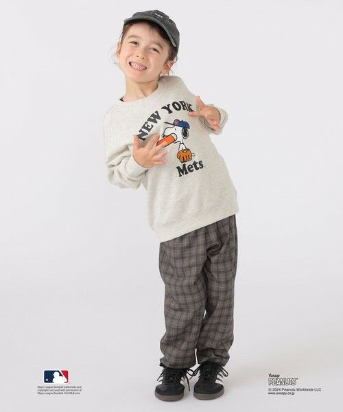 SHIPS / シップス Tシャツ | SHIPS KIDS:100〜125cm / スヌーピー×MLB スウェット | 詳細6