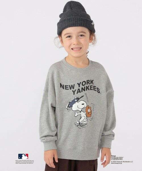 SHIPS / シップス Tシャツ | SHIPS KIDS:100〜125cm / スヌーピー×MLB スウェット | 詳細23