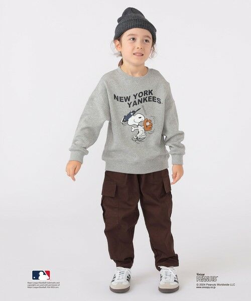 SHIPS / シップス Tシャツ | SHIPS KIDS:100〜125cm / スヌーピー×MLB スウェット | 詳細26