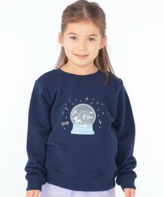 SHIPS / シップス Tシャツ | SHIPS KIDS:100〜130cm / スノードーム モチーフ スウェット