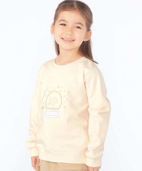 SHIPS / シップス Tシャツ | SHIPS KIDS:100〜130cm / スノードーム モチーフ スウェット | 詳細1