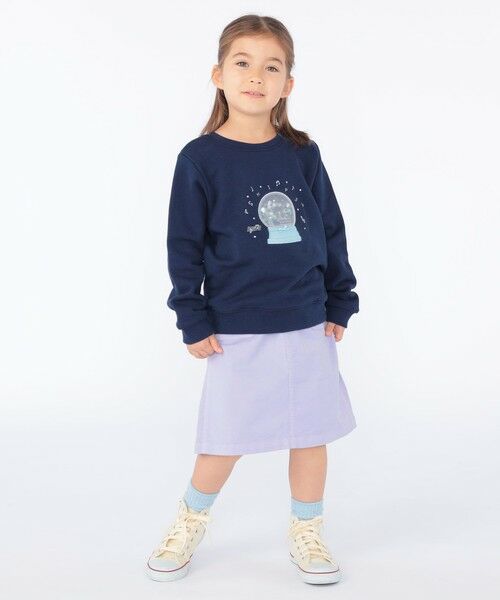 SHIPS / シップス Tシャツ | SHIPS KIDS:100〜130cm / スノードーム モチーフ スウェット | 詳細17