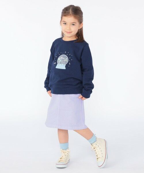 SHIPS / シップス Tシャツ | SHIPS KIDS:100〜130cm / スノードーム モチーフ スウェット | 詳細19