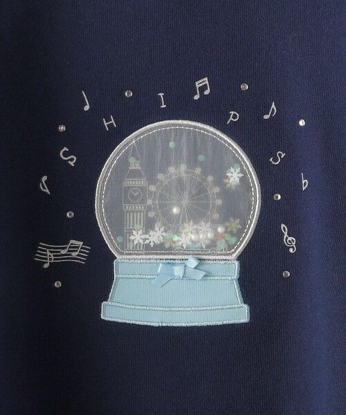 SHIPS / シップス Tシャツ | SHIPS KIDS:100〜130cm / スノードーム モチーフ スウェット | 詳細23