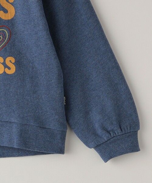 SHIPS / シップス Tシャツ | SHIPS KIDS:130〜140cm / ガーゼ 裏毛 メッセージ スウェット | 詳細4