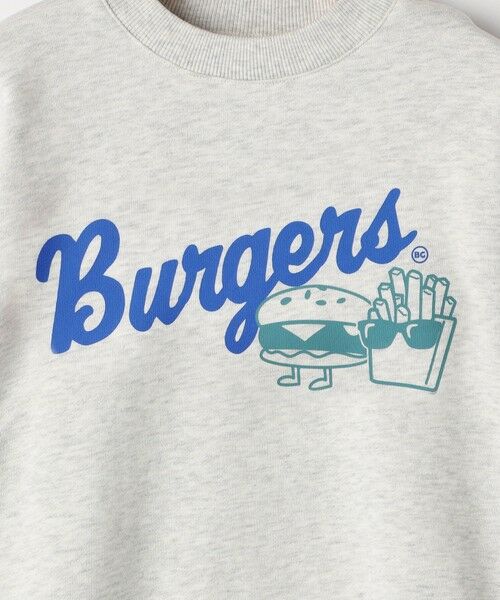 SHIPS / シップス Tシャツ | SHIPS KIDS:80〜90cm / バーガー スウェット | 詳細1