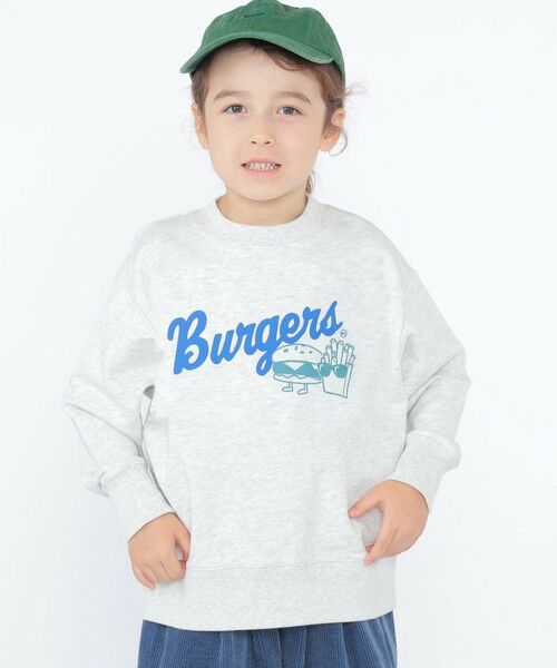 SHIPS / シップス Tシャツ | SHIPS KIDS:100〜130cm / バーガー スウェット | 詳細1