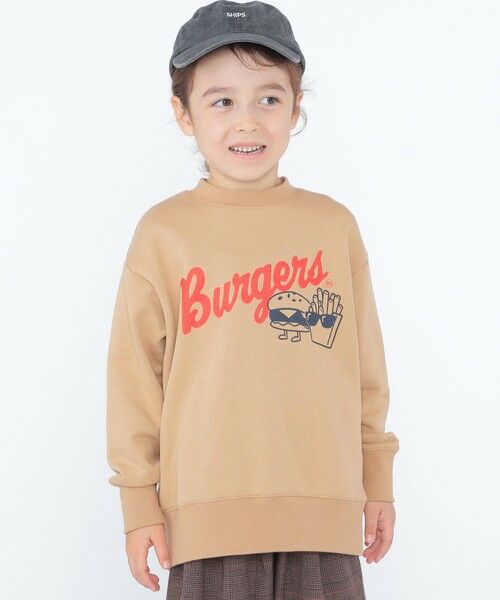 SHIPS / シップス Tシャツ | SHIPS KIDS:100〜130cm / バーガー スウェット | 詳細14