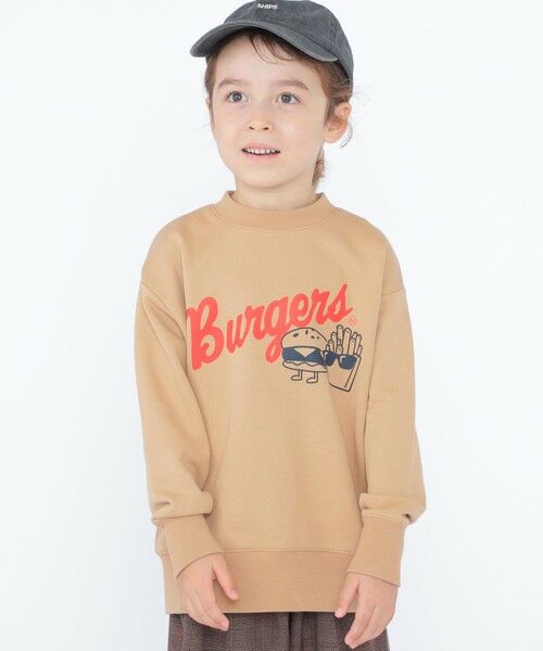 SHIPS / シップス Tシャツ | SHIPS KIDS:100〜130cm / バーガー スウェット | 詳細15
