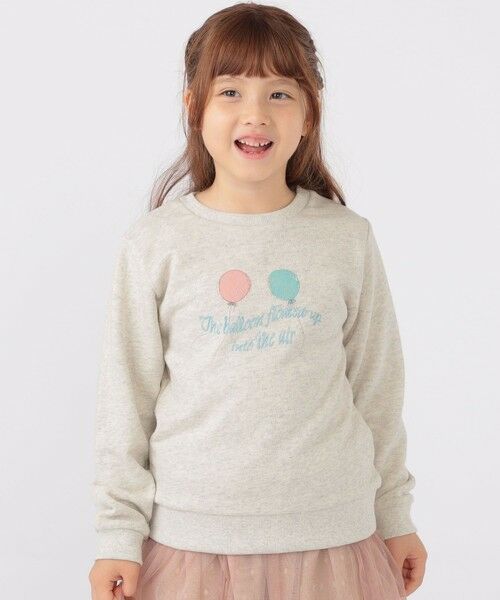 SHIPS / シップス Tシャツ | SHIPS KIDS:100〜130cm / バルーン スウェット(オートミール)