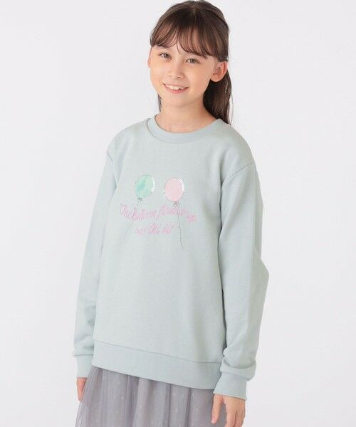 SHIPS / シップス Tシャツ | SHIPS KIDS:140〜150cm / バルーン スウェット(ライトブルー)