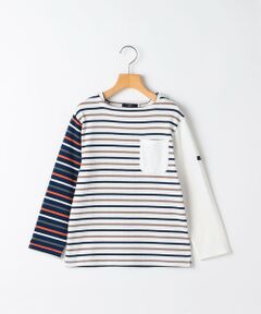 SHIPS / シップス Tシャツ | SHIPS KIDS:80〜90cm/クレイジー ボーダー ロングスリーブ Tシャツ