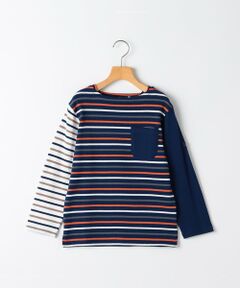 SHIPS / シップス Tシャツ | SHIPS KIDS:80〜90cm/クレイジー ボーダー ロングスリーブ Tシャツ