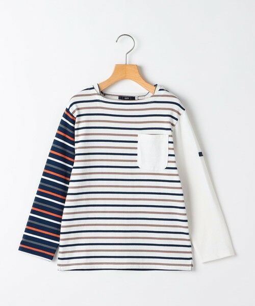 SHIPS / シップス Tシャツ | SHIPS KIDS:100〜130cm/クレイジー ボーダー ロングスリーブ Tシャツ | 詳細11