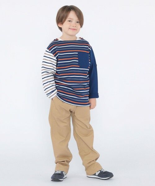 SHIPS / シップス Tシャツ | SHIPS KIDS:100〜130cm/クレイジー ボーダー ロングスリーブ Tシャツ | 詳細26