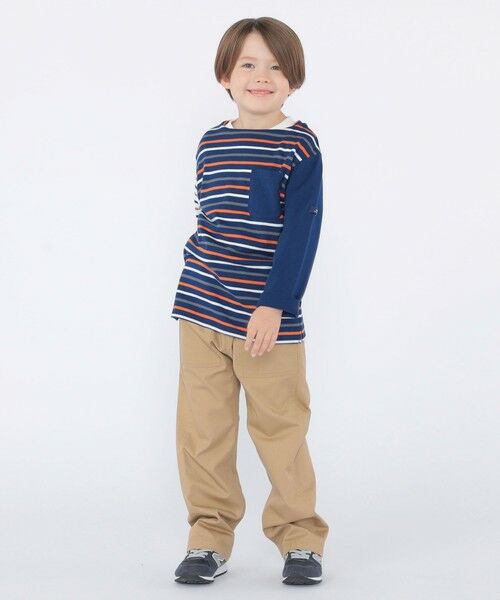 SHIPS / シップス Tシャツ | SHIPS KIDS:100〜130cm/クレイジー ボーダー ロングスリーブ Tシャツ | 詳細23
