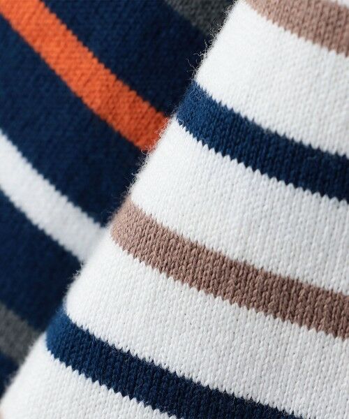 SHIPS / シップス Tシャツ | SHIPS KIDS:140〜160cm/クレイジー ボーダー ロングスリーブ Tシャツ | 詳細5