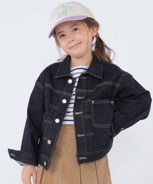 SHIPS / シップス Tシャツ | SHIPS KIDS:100〜130cm/ボーダー フリル ロングスリーブ Tシャツ | 詳細10