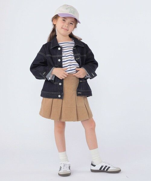 SHIPS / シップス Tシャツ | SHIPS KIDS:100〜130cm/ボーダー フリル ロングスリーブ Tシャツ | 詳細16