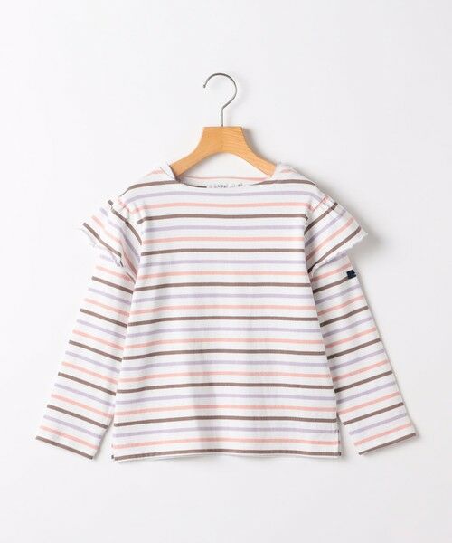 SHIPS / シップス Tシャツ | SHIPS KIDS:100〜130cm/ボーダー フリル ロングスリーブ Tシャツ | 詳細28