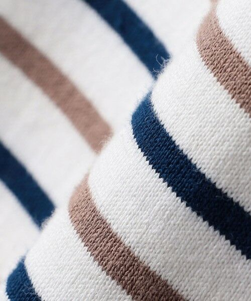 SHIPS / シップス Tシャツ | SHIPS KIDS:140〜150cm/ボーダー フリル ロングスリーブ Tシャツ | 詳細1