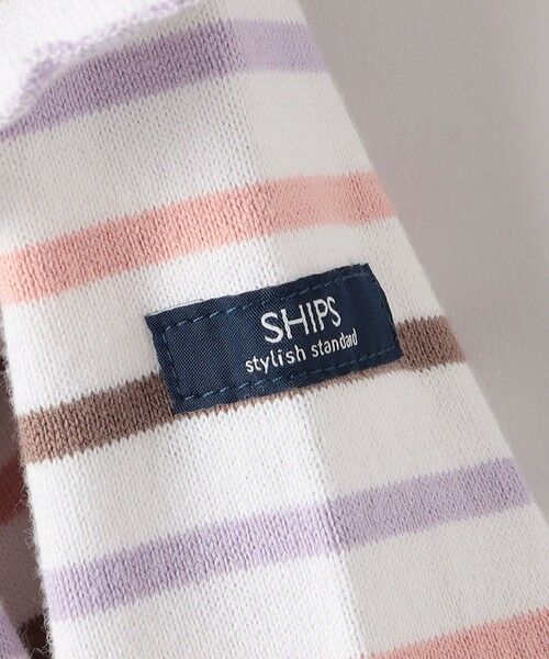 SHIPS / シップス Tシャツ | SHIPS KIDS:140〜150cm/ボーダー フリル ロングスリーブ Tシャツ | 詳細5