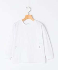 SHIPS / シップス カットソー | SHIPS KIDS:100〜130cm /ファスナー ポケット付き ロング スリーブ Tシャツ