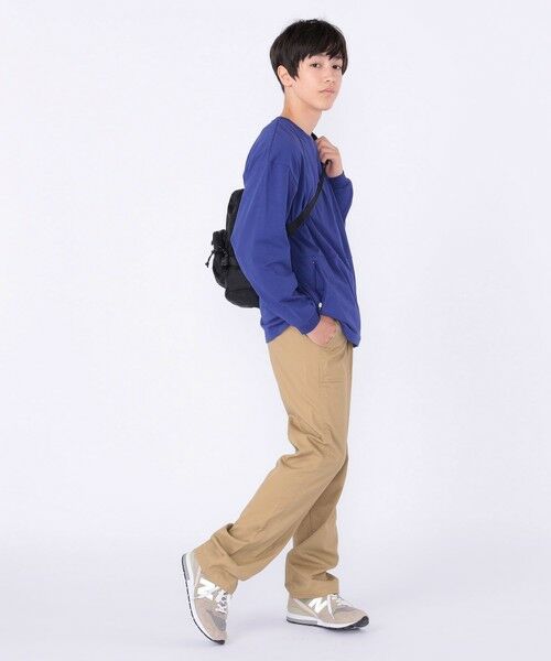 SHIPS / シップス カットソー | SHIPS KIDS:140〜160cm /ファスナー ポケット付き ロング スリーブ Tシャツ | 詳細13