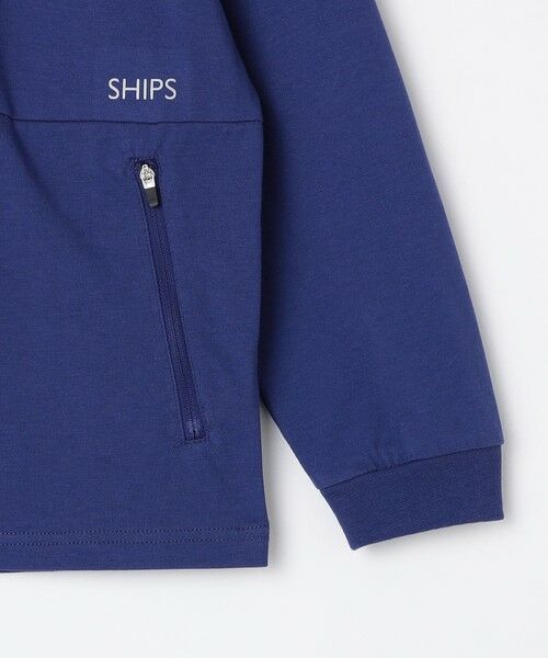 SHIPS / シップス カットソー | SHIPS KIDS:140〜160cm /ファスナー ポケット付き ロング スリーブ Tシャツ | 詳細18