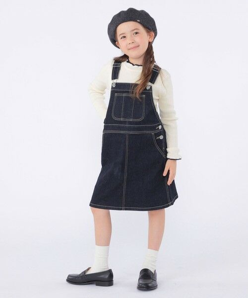 SHIPS / シップス カットソー | SHIPS KIDS:100〜120cm /〈手洗い可能〉フリル リブ ニット | 詳細10
