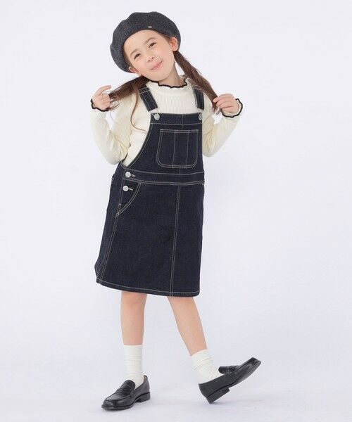 SHIPS / シップス カットソー | SHIPS KIDS:100〜120cm /〈手洗い可能〉フリル リブ ニット | 詳細11