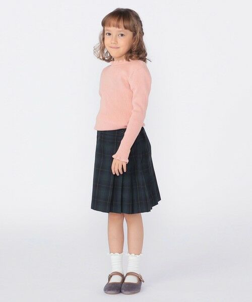 SHIPS / シップス カットソー | SHIPS KIDS:100〜120cm /〈手洗い可能〉フリル リブ ニット | 詳細24