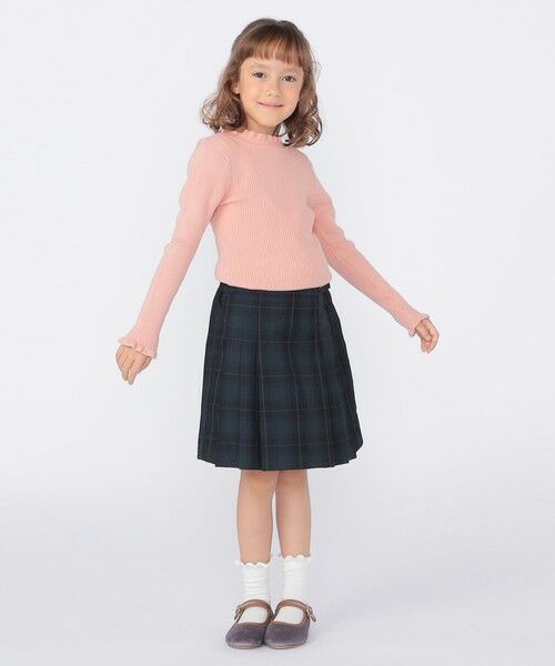 SHIPS / シップス カットソー | SHIPS KIDS:100〜120cm /〈手洗い可能〉フリル リブ ニット | 詳細25