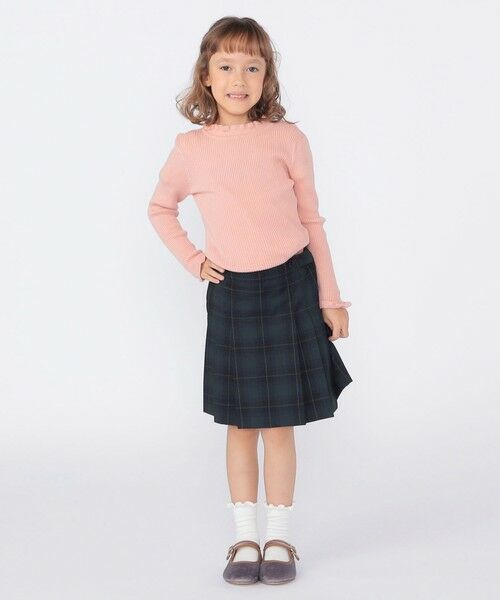 SHIPS / シップス カットソー | SHIPS KIDS:100〜120cm /〈手洗い可能〉フリル リブ ニット | 詳細26