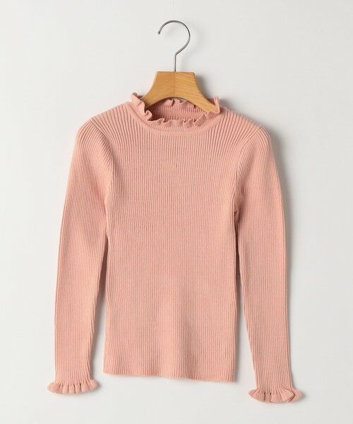 SHIPS / シップス カットソー | SHIPS KIDS:100〜120cm /〈手洗い可能〉フリル リブ ニット | 詳細27