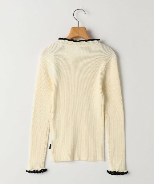 SHIPS / シップス カットソー | SHIPS KIDS:130〜150cm /〈手洗い可能〉フリル リブ ニット | 詳細2