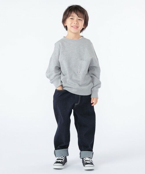 SHIPS / シップス スウェット | 【WEB限定】SHIPS KIDS:100〜160cm / NEW マイクロ ロゴ スウェット | 詳細10