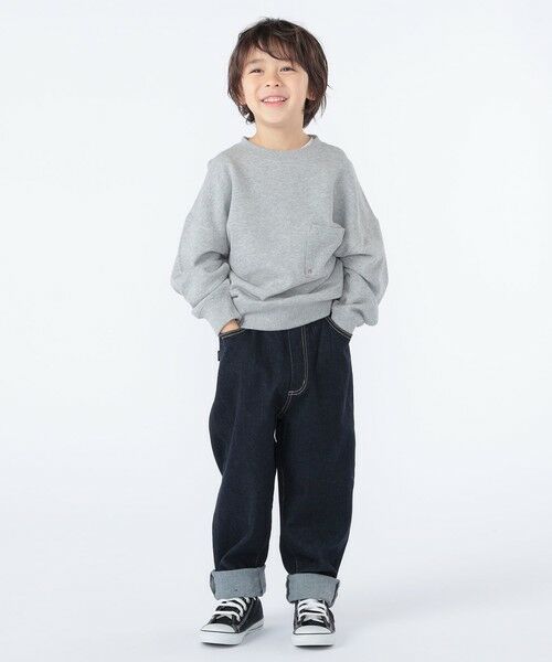 SHIPS / シップス スウェット | 【WEB限定】SHIPS KIDS:100〜160cm / NEW マイクロ ロゴ スウェット | 詳細11