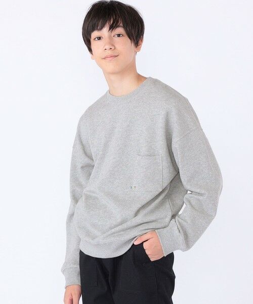 SHIPS / シップス スウェット | 【WEB限定】SHIPS KIDS:100〜160cm / NEW マイクロ ロゴ スウェット | 詳細14