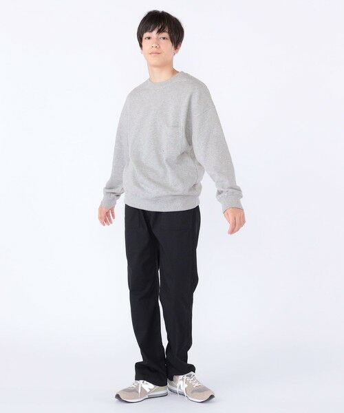 SHIPS / シップス スウェット | 【WEB限定】SHIPS KIDS:100〜160cm / NEW マイクロ ロゴ スウェット | 詳細15