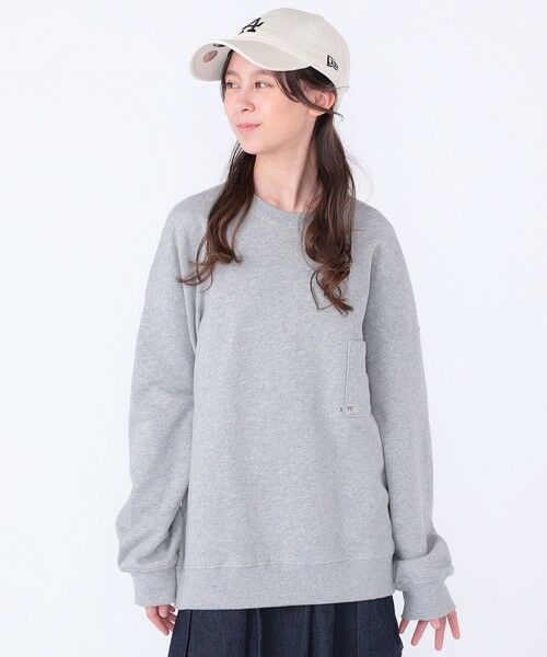 SHIPS / シップス スウェット | 【WEB限定】SHIPS KIDS:100〜160cm / NEW マイクロ ロゴ スウェット | 詳細2